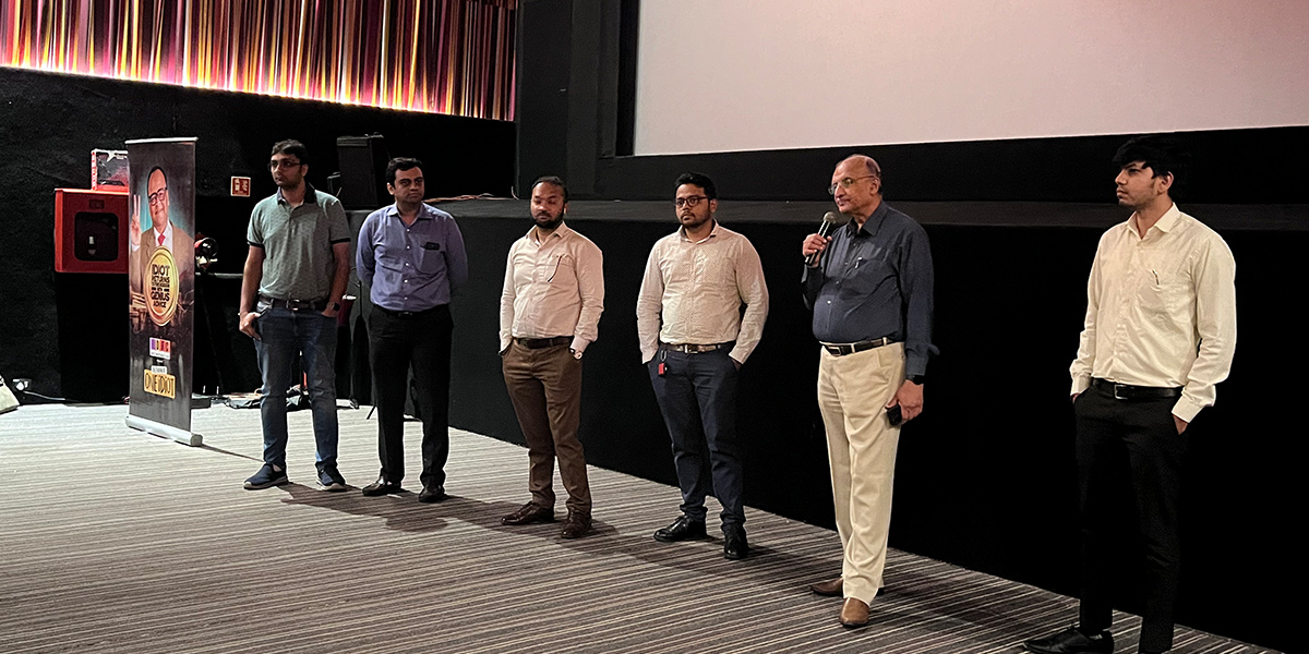 Concept Investwell, a Wealth Management Company in Surat Hosted Movie Screening for all their investors